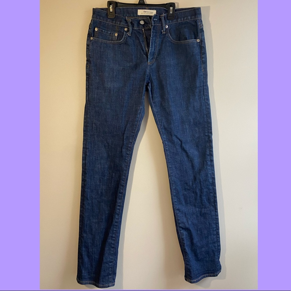 Dark Gap Slim Fit Jeans